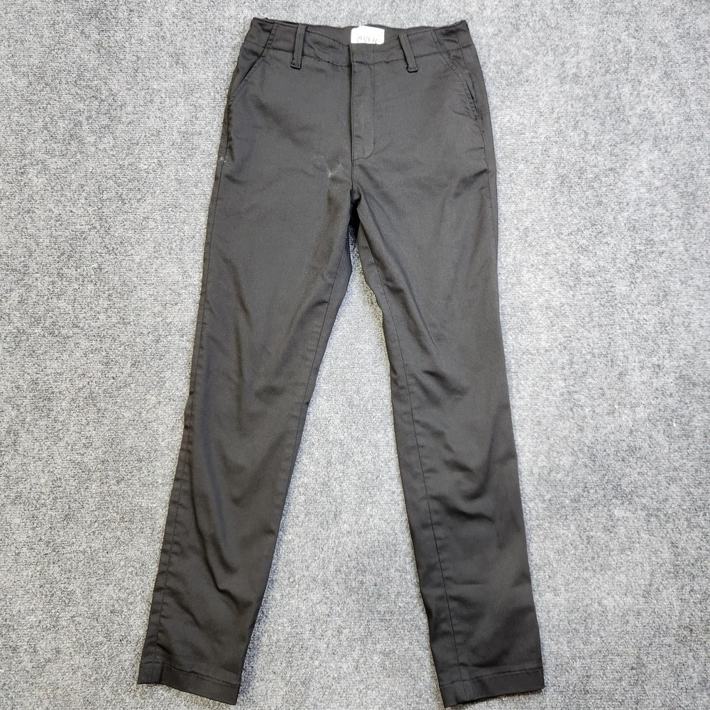 DU/ER Limitless Stretch Trouser Pants‎ Mens 28x30 Black Slim Chino Casual Travel